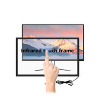 Câble USB interactif 20 points tactiles, cadre multi-touch, technologie infrarouge neuve et d'occasion, tableau blanc interactif infrarouge, écran tactile