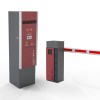 Distributeur de billets de codes à barres RFID UHF et système de stationnement de voiture Compatible sans fil Machine de porte automatique