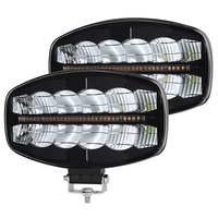 Phare LED de camion de 9 pouces, haute puissance, DRL, lampe antibrouillard, projecteur, étanche IP68, 4000 lumens, pour accessoires Wrangler Jk