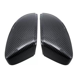 Boîtier de rétroviseur Volkswagen, cadre en fibre de carbone ABS, ensemble complet pour Jetta MK7 Sagitar Passat B7 - Product Image 4