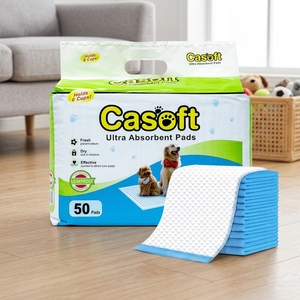 Tapis absorbant jetable Kaida en polymère SAP amélioré, imperméable, pour animaux de compagnie de grande taille (chiens et chats), taille géante - Product Image 1
