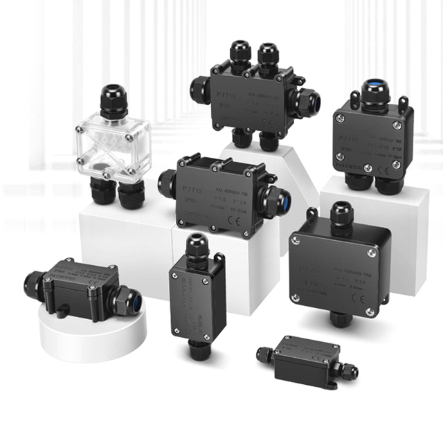 IP68 Waterproof Custom ABS Plastic Injection Molding Waterproof Junction Box Electronics & Instrument Enclosures