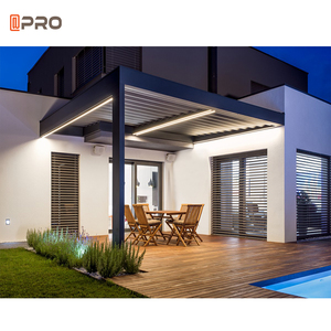 Pérgola de Jardín 6x6, Estructura de Pérgola Abrible para Exteriores - Product Image 5