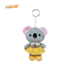 Famipet Fabricant Grossiste Personnalisé Nouveau Design Kawaii <span class=keywords><strong>Animaux</strong></span> en Peluche Porte-clés Pendentif Breloque de Sac à Dos Jouet - Product Image 5