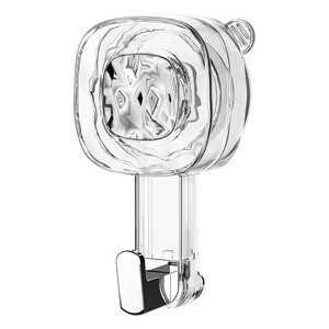 Suction Cup Hook Transparent Silver And Gray Silver 5kg Maximum Load Heavy Duty For Bathroom Kitchen And Back Doors - Product Image 1