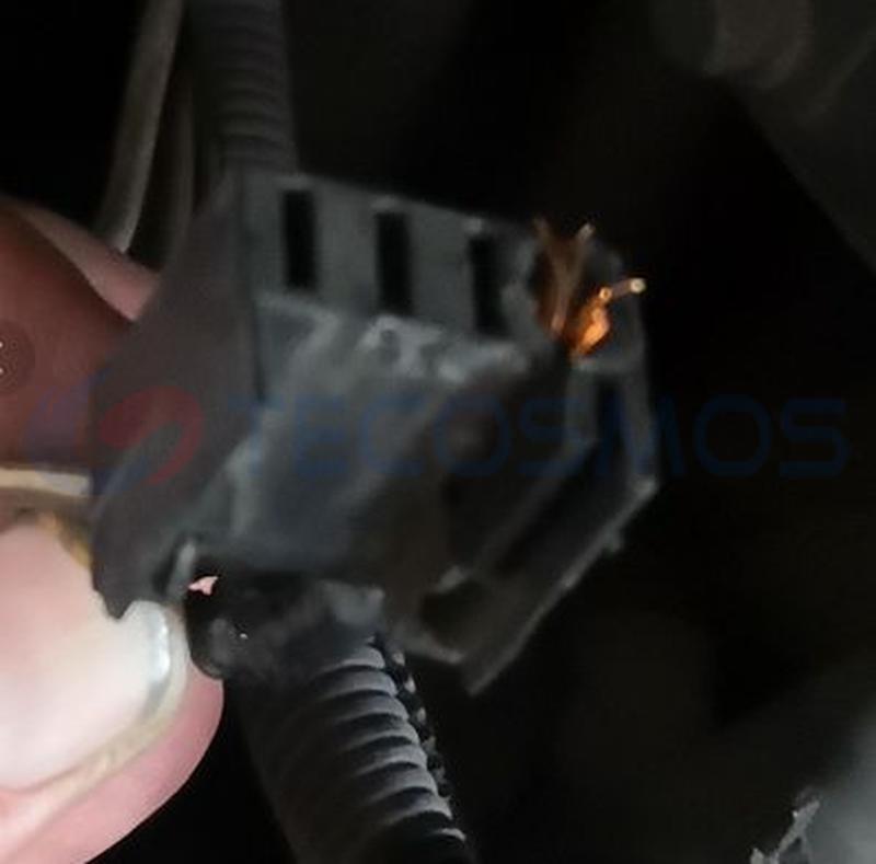 Copper Car Connector for 4-Pin Resistance Plug IP66 Rated Adapter for Dongfeng Nissan Shuaike Blower CT4-0232M-1 by Tecosmos