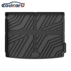 Coolcars - Alfombrilla Impermeable para Maletero de Coche, Fácil de Limpiar, 3D, Duradera, de TPE Antideslizante, para Hyundai <span class=keywords><strong>KONA</strong></span> Eléctrico 23-24 <span class=keywords><strong>EV</strong></span> - Product Image 1