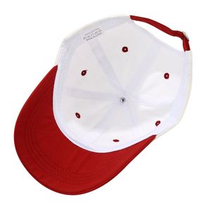 Casquette de baseball unisexe pour enfants, 6 panneaux, en coton doux, bicolore, tendance - Product Image 4