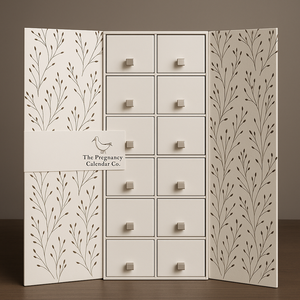 2025 Logo personnalisé emballage boîte postale bébé papier beauté <span class=keywords><strong>calendrier</strong></span> de l'avent boîte carte conseil <span class=keywords><strong>grossesse</strong></span> cadeau <span class=keywords><strong>calendrier</strong></span> boîte - Product Image 1