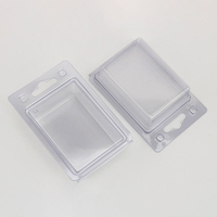 Kemasan Plastik PET PVC Transparan Tinggi Kustom untuk Umpan Pancing Kosmetik, Mainan, Hadiah, Model Clamshell Lipat, Kemasan Blister Ganda dengan Pengait