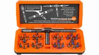 Kit de tournevis à cliquet 43 en 1 avec magnétiseur et barre de levier, ensemble d'outils manuels multifonctionnels pour l'entretien industriel ANDUUK