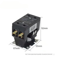 Contacteur AC biphasé Chint NCK3-25/2 220V 50/60Hz 25A/32A à montage standard pour climatisation Chine