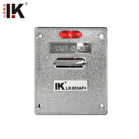 Distributeur de billets d'arcade haute vitesse LK003AF+ en gros avec panneau argenté et voyant lumineux pour jeux de tir et de grue