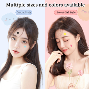 Bán buôn Hydrocolloid mụn trứng cá vá Tùy chỉnh hình dạng ngôi sao không thấm nước vô hình nhược điểm bìa 60 đếm chăm sóc da mặt - Product Image 3