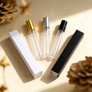 Vente en gros de flacons pulvérisateurs transparents miniatures vides de 2 ml, 3 ml, 5 ml, 10 ml pour échantillons de test, flacons de <span class=keywords><strong>parfum</strong></span> vides en verre - Product Image 1