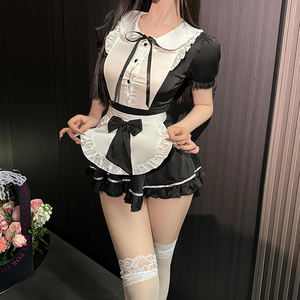 Disfraces de sirvienta de Cosplay de Anime Kawaii japonés lindo gato niñas fiesta princesa Lolita vestido para mujeres Halloween Kawaii gato disfraz - Product Image 5