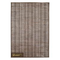 Tapis géométrique architectural LandScopeTech, tapis moderne urbain linéaire fabriqué à la machine, tapis de luxe minimaliste pour bureau et salle d'étude