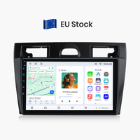 Radio Mobil Junsun 9 Inch 1280*720 Carplay Untuk Ford Fiesta Mk VI 5 Mk5 2002-2008 Radio Mobil Android Auto Carplay Head Unit GPS