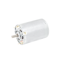 Moteur de rétroviseur de voiture miniature à aimant permanent 12V DC haute vitesse JXF130-625 à commutation par balais pour rétroviseur de voiture
