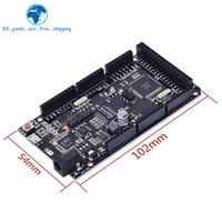 TZT Mega2560 + WiFi R3 ATmega2560 + ESP8266 Memori 32Mb USB-TTL CH340G. Kompatibel untuk Arduino Mega NodeMCU untuk WeMos MEGA 2560