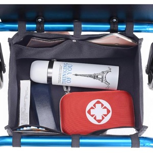 Grand sac de voyage pour déambulateur pliant, fauteuil roulant, et chaise de transport aérien – Sac de rangement latéral type sac à main - Product Image 4