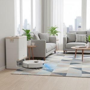 Self-Emptying Robot <b>Vacuum</b> Cleaner LDS Navigation Automatic Sweeping & Mopping <b>Wet</b>/Dry Function App-Controlled Car Use - Product Image 5