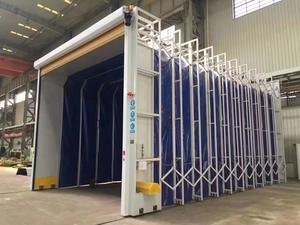 Équipement de pulvérisation de <span class=keywords><strong>peinture</strong></span> télescopique électrique cabine de pulvérisation télescopique mobile utile - Product Image 6