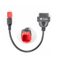Testeur de moto OBDEMOTO SP611 12V avec garantie d'un an pour la surveillance de la batterie, la localisation des défauts et l'alarme de température du liquide de refroidissement