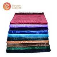 100% Polyester raschel teppich matte für gebet raum geschenk setcustom gebet teppich