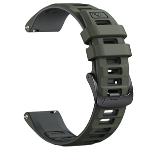 Bracelets de montre universels de 22 mm pour <span class=keywords><strong>Garmin</strong></span> Venu 3 Forerunner 265 255 pour Samsung Galaxy Watch 3 <span class=keywords><strong>S2</strong></span> Bracelet de montre sport en silicone - Product Image 4