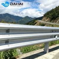 Barrera de Seguridad Vial de Triple Viga Galvanizada en Caliente Certificada EN1317 para la Infraestructura de Tráfico de Malasia