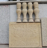 Revêtement mural en granit jaune flammé moderne G682, marches d'escalier, carreaux pour façade extérieure, bâtiment, épaisseur personnalisée légère