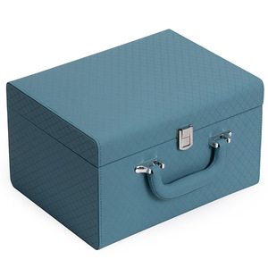 Elegante Caja de Regalo de Cuero Ecológica, Caja de Embalaje de Doble Puerta de Alta Gama, Caja para Regalos de Navidad, Pasteles de Luna, Chocolate y Champañ<span class=keywords><strong>a</strong></span> - Product Image 2