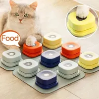 Boutons de communication enregistrables pour chiens avec couineur et fonction vocale, jouet interactif pour l'apprentissage du comportement des chiots