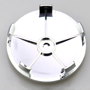 Capuchons de Center de roue chromés 68mm, capuchons de moyeu de voiture <span class=keywords><strong>Logo</strong></span> personnalisé 65mm 2.55 pouces autocollants en aluminium - Product Image 2