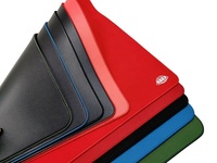 Vente en gros de tapis de bureau à clavier antidérapant en éponge base à gros pois personnalisable taille L tapis de souris d'ordinateur souple pour joueur épaisseur 3mm