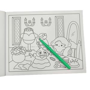 Personalizzato A4 <span class=keywords><strong>libro</strong></span> da colorare per adulti accogliente <span class=keywords><strong>amico</strong></span> fumetto perfetto rilegatura stampa libri da colorare per adulti - Product Image 2