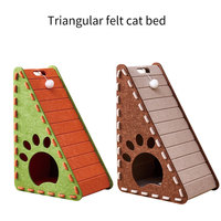Griffoir pour chat extra-large en forme de L, résistant à l'usure, en feutre non-déchirable, lit pour chat, griffoir pour griffes de chat, arbre à chat