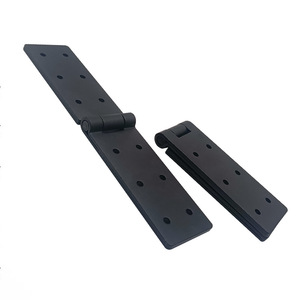 Charnière à bascule Runxin 198x40x4.7mm, double couche, en fer épaissi, pour porte d'armoire, charnière pivotante - Product Image 1