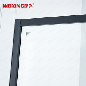 مصنع الصين الحديثة فندق المنزل الحمام مؤطرة مستطيله من الزجاج المقسى الألومنيوم غرفة الاستحمام - Product Image 6