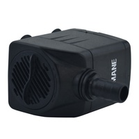 Pompe à eau submersible écologique en plastique ALMANE 8W 600L/H, hauteur de refoulement 1,2m pour bassin/fontaine/bassin à poissons/aquarium - 110V/220V (boîte)