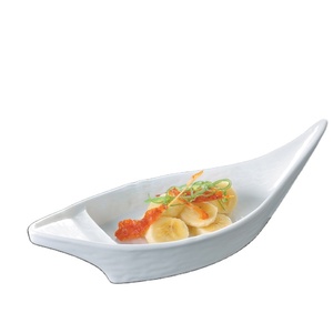 High Quality Boat Shape Ceramic <strong>Side</strong> <strong>Plate</strong> Dinner <strong>Plate</strong> - Product Image 2