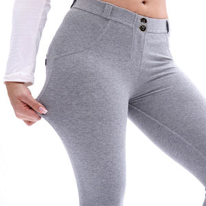 Leggings de yoga extensibles pour femmes fabriqués en usine OEM, leggings pour femmes grandes tailles en vrac, leggings respirants pour femmes pour la salle de sport - Product Image 2