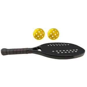 Fabricante profesional OEM diseño personalizado barato al por mayor raqueta de tenis de playa fibra de carbono raquetas de Pádel raquetas de tenis de playa - Product Image 3