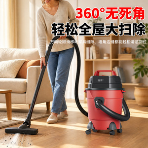 Yangzi Canister Vacuum Cleaner 15L 800W <b>Powerful</b> Suction Dry Wet Blow Multi Use Home Commercial Car - Product Image 2