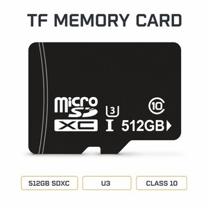 Tarjeta TF de Plástico U3 Clase 10 4K de 1 TB, 512 GB, 256 GB, 128 GB, con Logotipo Personalizado, Varios Tamaños, Venta al Por Mayor de Fábrica - Product Image 2