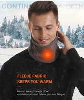 Smart Rechargeable Heated Neck Scarf Unisex Usb Electric Heated Scarf for Women