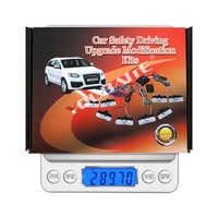 Kit de lumière flash led pour voiture, voiture à distance, voitures en cours de fonctionnement de jour, DRL, avertissement Led, lampe de conduite d'avertissement, flash d'urgence, stroboscopes COB