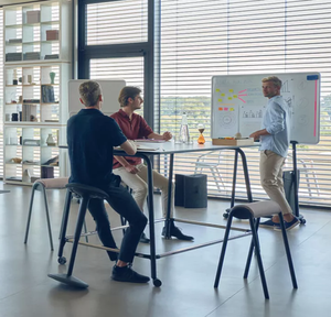 Silla de <span class=keywords><strong>Bar</strong></span> de Estilo Nórdico Moderno, Diseño Comercial, Silla de <span class=keywords><strong>Bar</strong></span> para Escuela, Taburete de <span class=keywords><strong>Bar</strong></span> Cómodo - Product Image 5