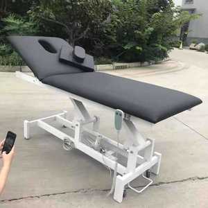 Table de massage électrique M01, structure métallique, éponge haute densité, 1 moteur, pour chambre et espace commercial - Product Image 2